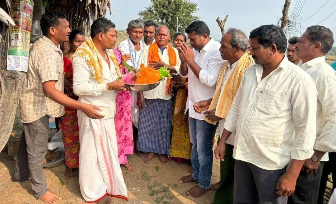 ఇలవేల్పుల జాతర ఉత్సవంలో పాల్గొన్న బట్టా విజయ్ గాంధీ