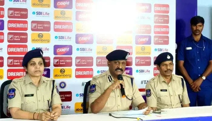 ఉప్పల్​ స్టేడియంలో 1500 మంది పోలీసులతో భారీ బందోబస్తు
