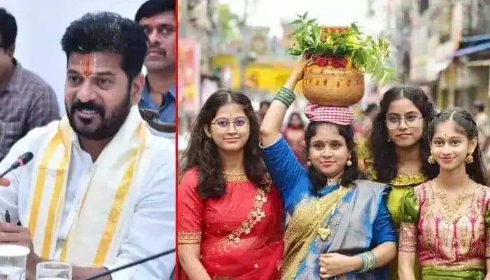 బోనాల ఉత్సవాల్లో పాల్గొన్న సీఎం రేవంత్ రెడ్డి